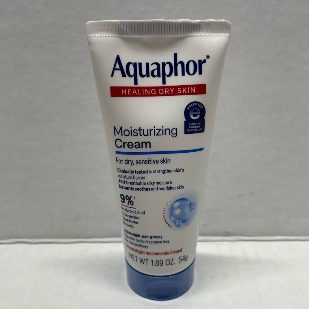 🌸$4🌸 New Product- Aquaphor Moisturizing Cream 1.89oz healing dry sensitive skin